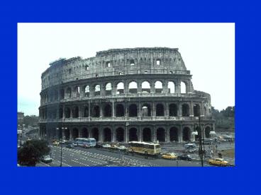 The Colosseum, 7280 AD Rome, Italy
