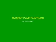 ANCIENT CAVE PAINTINGS