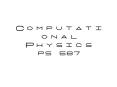 Computational Physics PowerPoint PPT Presentation
