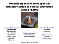 Preliminary results from spectral characterization of aerosol absorption during FLAME PowerPoint PPT Presentation