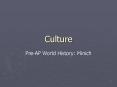 Culture PowerPoint PPT Presentation