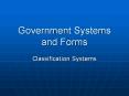 Government%20Systems%20and%20Forms PowerPoint PPT Presentation