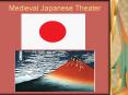 Medieval Japanese Theater PowerPoint PPT Presentation