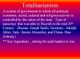 Totalitarianism PowerPoint PPT Presentation