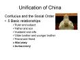 Unification of China PowerPoint PPT Presentation
