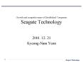 Growth and competitiveness of Established Companies Seagate Technology PowerPoint PPT Presentation