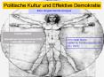 Politische Kultur und Effektive Demokratie PowerPoint PPT Presentation