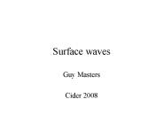 Surface waves