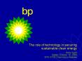 Andy Inglis Dallas, October 10, 2005 SPE ATCE Chairmans Address PowerPoint PPT Presentation