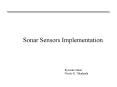 Sonar Sensors Implementation PowerPoint PPT Presentation