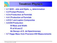 Tevatron Physics