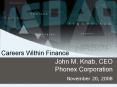 John M' Knab, CEO Phonex Corporation PowerPoint PPT Presentation