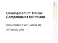 Development of Trainer Competencies for Ireland PowerPoint PPT Presentation