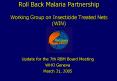 Roll Back Malaria Partnership Working Group on Insecticide Treated Nets (WIN) PowerPoint PPT Presentation