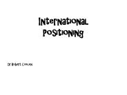 International Positioning
