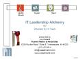 IT Leadership Alchemy for Women PowerPoint PPT Presentation