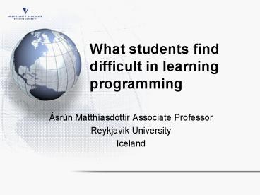 presentation player overlay