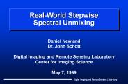 RealWorld Stepwise Spectral Unmixing