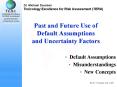 Default Assumptions PowerPoint PPT Presentation