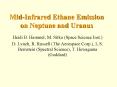 Mid-Infrared Ethane Emission on Neptune and Uranus PowerPoint PPT Presentation