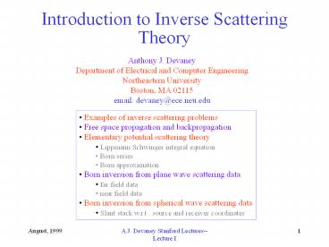 Introduction%20to%20Inverse%20Scattering%20Theory