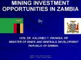 HON. DR. KALOMBO T. MWANSA, MP PowerPoint PPT Presentation