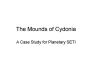 The Mounds of Cydonia
