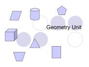 Geometry Unit