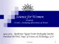 Science for Women ATMAJA A Series Awakening self awareness of Women PowerPoint PPT Presentation