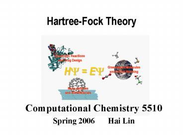 HartreeFock Theory