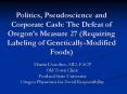 Politics, Pseudoscience and Corporate Cash: The Defeat of Oregon PowerPoint PPT Presentation