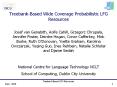 Treebank-Based Wide Coverage Probabilistic LFG Resources PowerPoint PPT Presentation