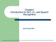 Chapter1 Introduction to NLP, CL, and Speech Recognition PowerPoint PPT Presentation