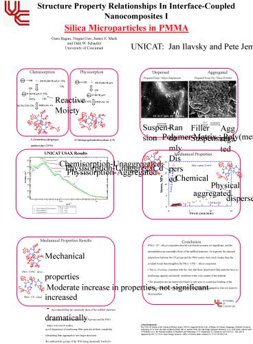 Silica Microparticles in PMMA