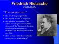 Friedrich Nietzsche 18441900 PowerPoint PPT Presentation
