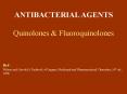 ANTIBACTERIAL AGENTS PowerPoint PPT Presentation