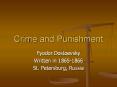 Crime%20and%20Punishment PowerPoint PPT Presentation