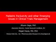Pediatric Exclusivity and other Emerging Issues in Clinical Trials Management PowerPoint PPT Presentation