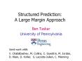 Structured Prediction: A Large Margin Approach PowerPoint PPT Presentation