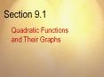 Quadratic%20Functions%20and%20Their%20Graphs PowerPoint PPT Presentation