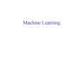 Machine Learning PowerPoint PPT Presentation