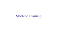 Machine Learning
