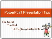 PowerPoint Presentation Tips