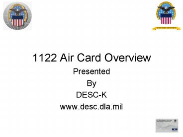 1122 Air Card Overview