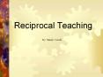 Reciprocal Teaching PowerPoint PPT Presentation