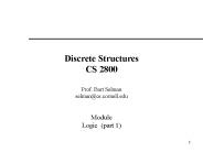 Discrete Structures CS 2800