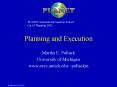 Planning and Execution PowerPoint PPT Presentation