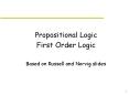 Propositional Logic PowerPoint PPT Presentation