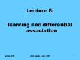learning and differential association PowerPoint PPT Presentation