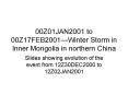 00Z01JAN2001 to 00Z17FEB2001Winter Storm in Inner Mongolia in northern China PowerPoint PPT Presentation